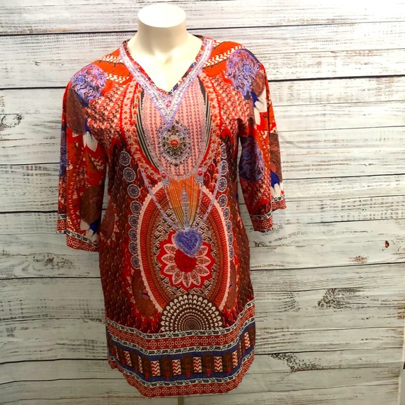 Sheilay Dresses & Skirts - Sheilay Bohemian Print Dress